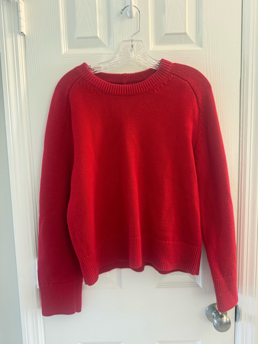 Abercrombie & Fitch Red Crewneck Sweater - Women